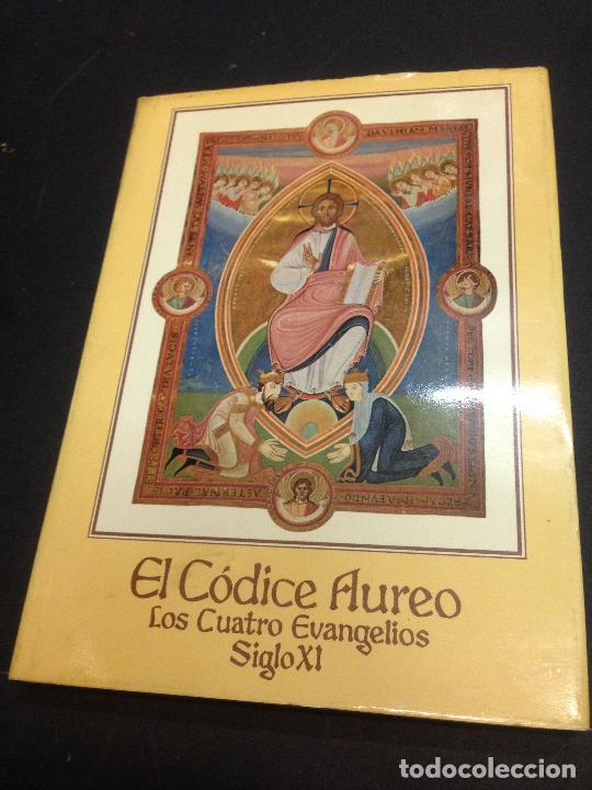Libros: El C&oacute;dice &Aacute;ureo: los cuatro evangelios, siglo XI - L&oacute;pez Serrano, Matilde - Foto 1