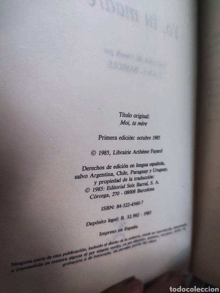 Libros: Querido Hijos. Yo, tu Madre. Christiane Collange - Foto 4