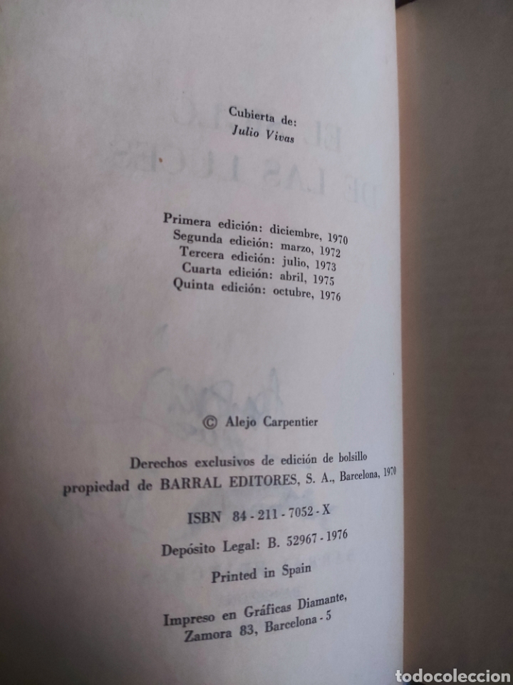Libros: El Siglo de las Luces. Alejo Carpentier - Foto 3