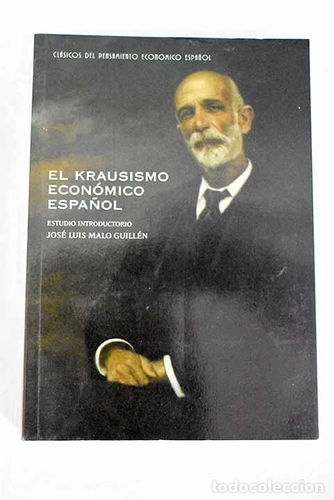 Libros: El krausismo econ&oacute;mico espa&ntilde;ol - Foto 1