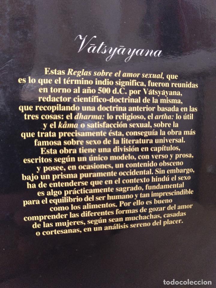 Libros: El Kamasutra. Vatsyayana. PEDIDO M&Iacute;NIMO 5&euro; - Foto 2