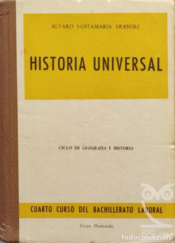 Libros: Historia Universal - &Aacute;lvaro Santamar&iacute;a Arandez - Foto 1