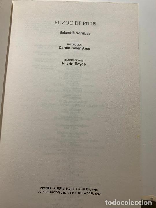 Libros: El zoo de Pitus - Sebasti&agrave; Sorribas - Foto 2