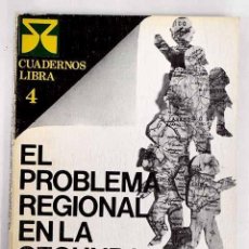 Livros em segunda mão: EL PROBLEMA REGIONAL EN EL II REPÚBLICA ESPAÑOLA.- VARELA, SANTIAGO. Lote 237615130