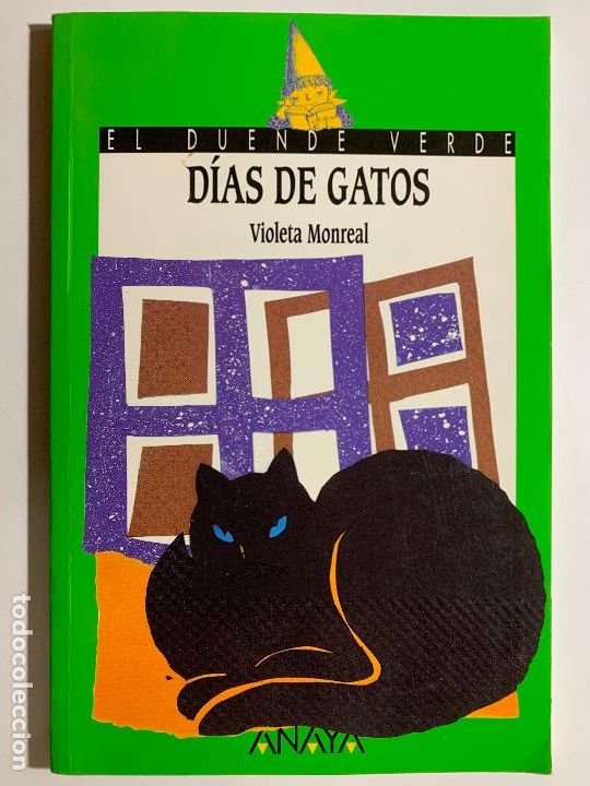 Libros: D&iacute;as de Gatos - Violeta Monreal (El duende verde) - Foto 1