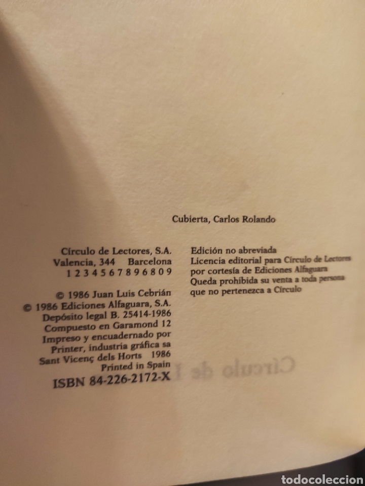 Libros: La Rusa. Juan Luis Cebrian - Foto 2