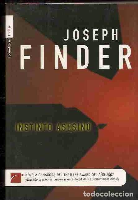 Libros: INSTINTO ASESINO - FINDER, JOSEPH - Foto 3