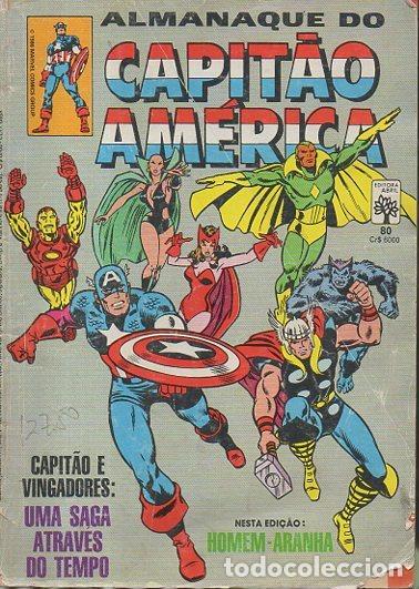 Libros: ALMANAQUE DO CAPITAO AMERICA. N. 80. - ANONIMO. - Foto 1