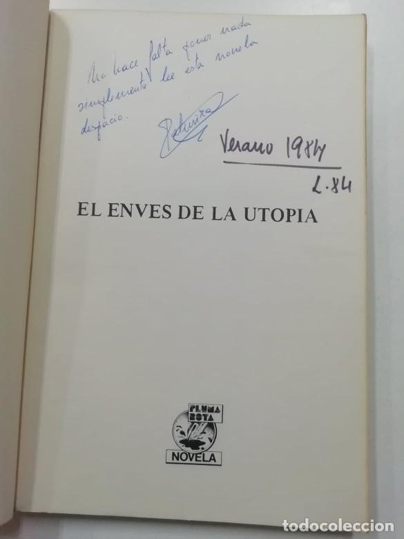 Libros: El env&eacute;s de la utop&iacute;a. Jos&eacute; Luis G Coronado 1986 - Foto 3