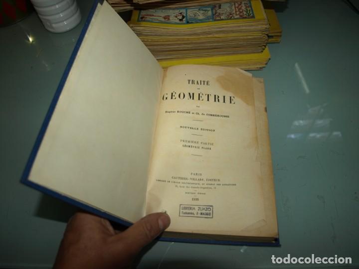 Libros: Traite de Geometrie,Eugene Rouche,1935 - Foto 1