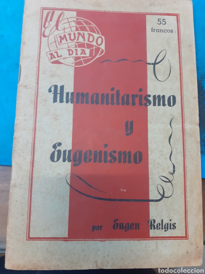 Libros: HUMANITARISMO Y EUGENISMO - RELGIS, Eugen - Foto 1