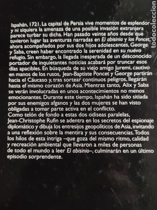 Libros: El Cerco de Ispah&aacute;n. Jean Christophe Rufin. - Foto 2
