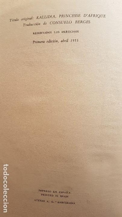 Libros: KALIDIA. Princesa de Africa - DEMAISON, Andr&eacute; - Foto 3
