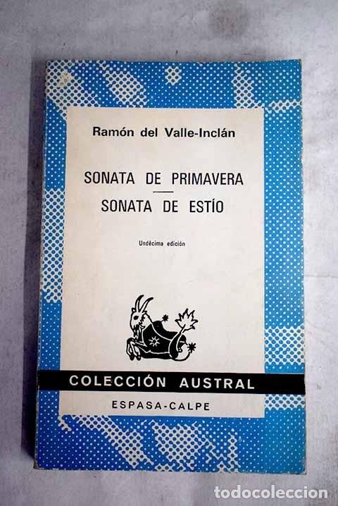 Libros: SONATA DE PRIMAVERA. SONATA DE EST&Iacute;O. - RAM&Oacute;N DEL VALLE-INCL&Aacute;N. TDK592 - Foto 1