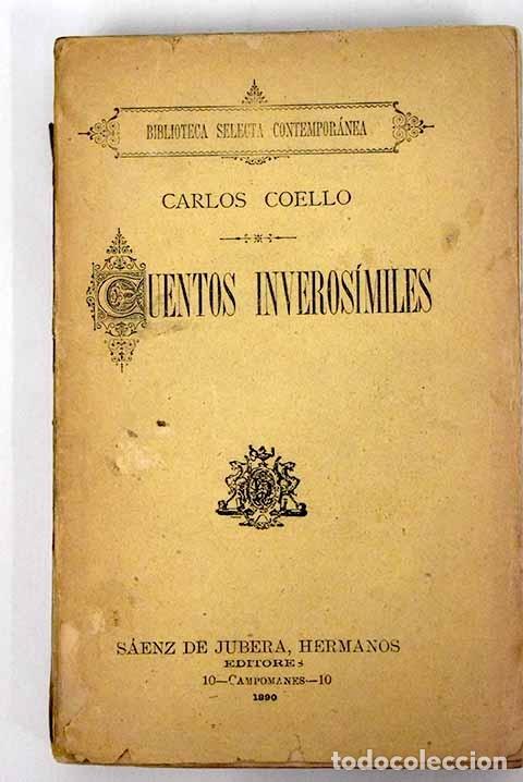 Libros: Cuentos inveros&iacute;miles.- Coello, Carlos - Foto 1