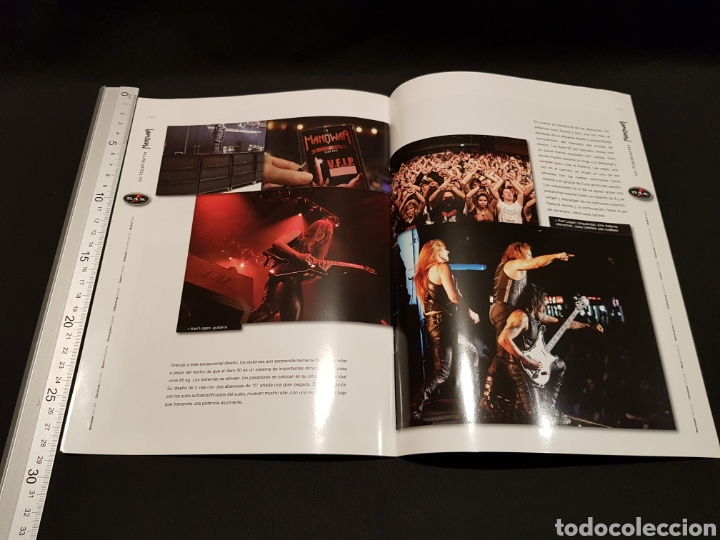 Libros: Cat&aacute;logo de altavoces DAS Manowar de la gira 2011. En espa&ntilde;ol. - Foto 5