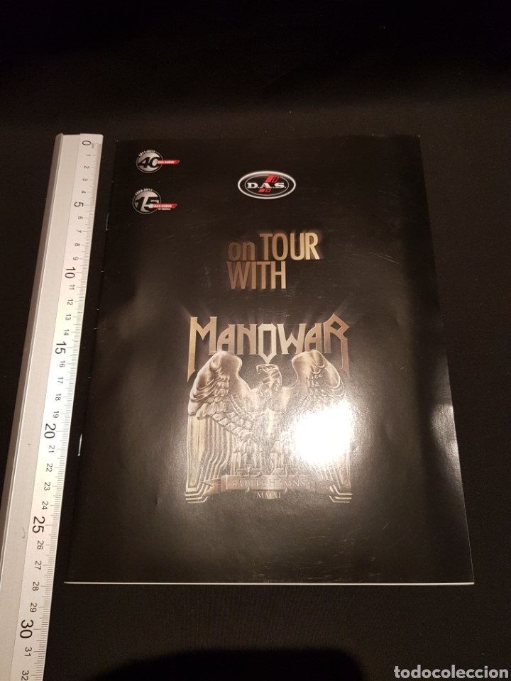 Libros: Cat&aacute;logo de altavoces DAS Manowar de la gira 2011. En espa&ntilde;ol. - Foto 1