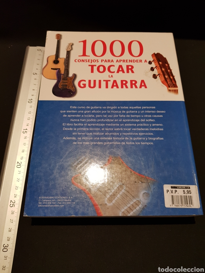 Libros: 1000 consejos para aprender a tocar la guitarra. Servilibro Ediciones. - Foto 2