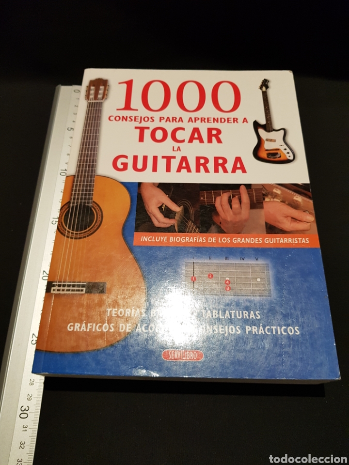Libros: 1000 consejos para aprender a tocar la guitarra. Servilibro Ediciones. - Foto 1