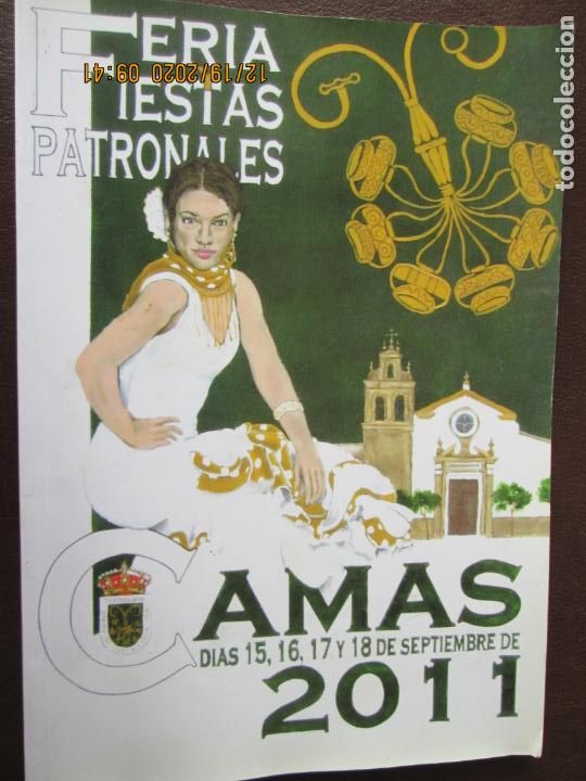 Libri di seconda mano: LIBRO DE FERIA Y FIESTAS PATRONALES - CAMAS 2011 - SEVILLA.