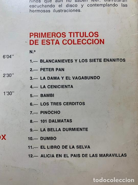 Libros: Lote 2 cuentodisco , cenicienta y peter pan bruguera - Foto 4