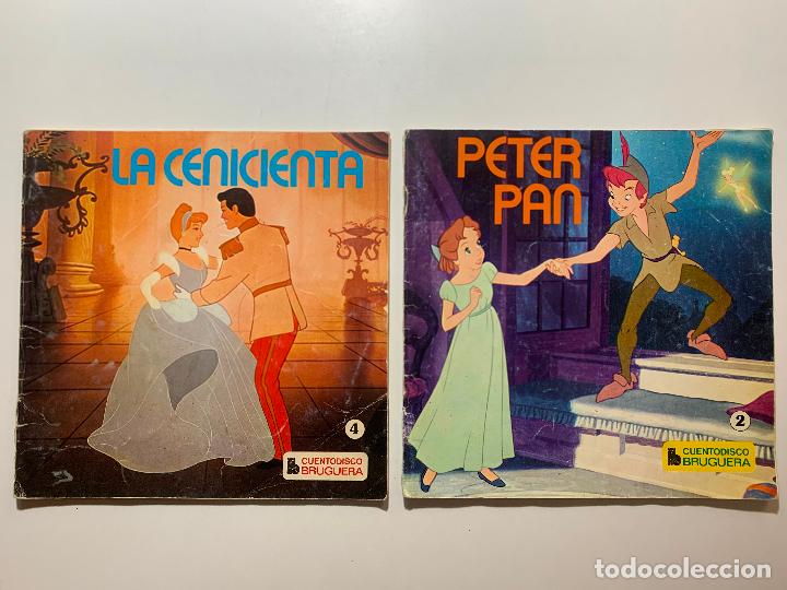 Libros: Lote 2 cuentodisco , cenicienta y peter pan bruguera - Foto 1