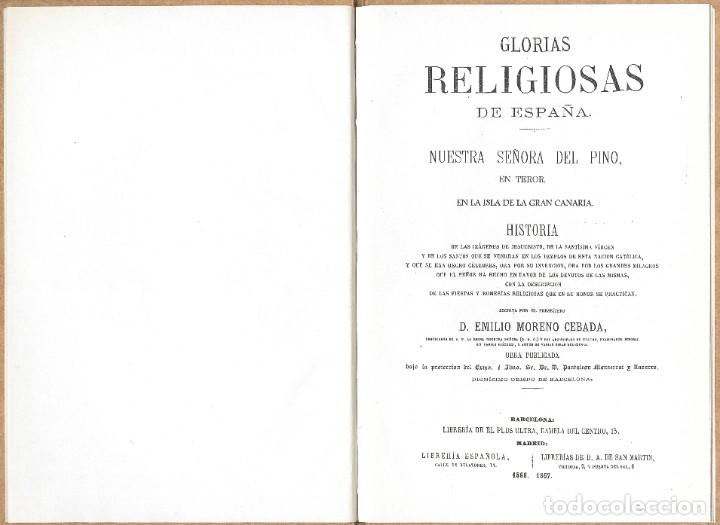 Libros: GLORIAS RELIGIOSAS DE ESPA&Ntilde;A - MORENO, Emilio - Foto 2