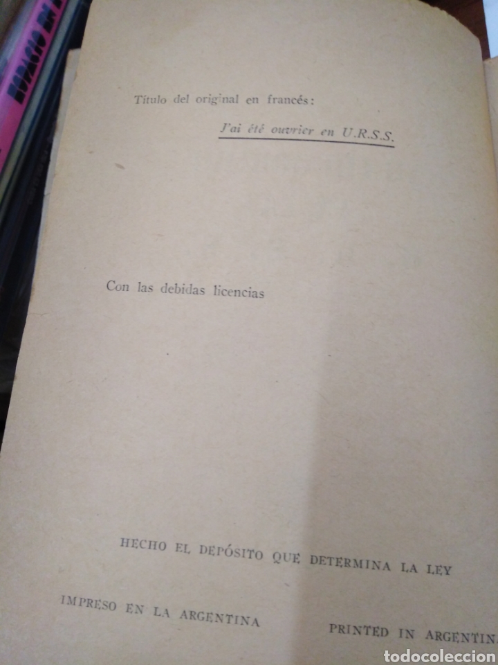 Libros: YO FUI OBRERO EN LA URSS - SMITH, Andrew - Foto 3
