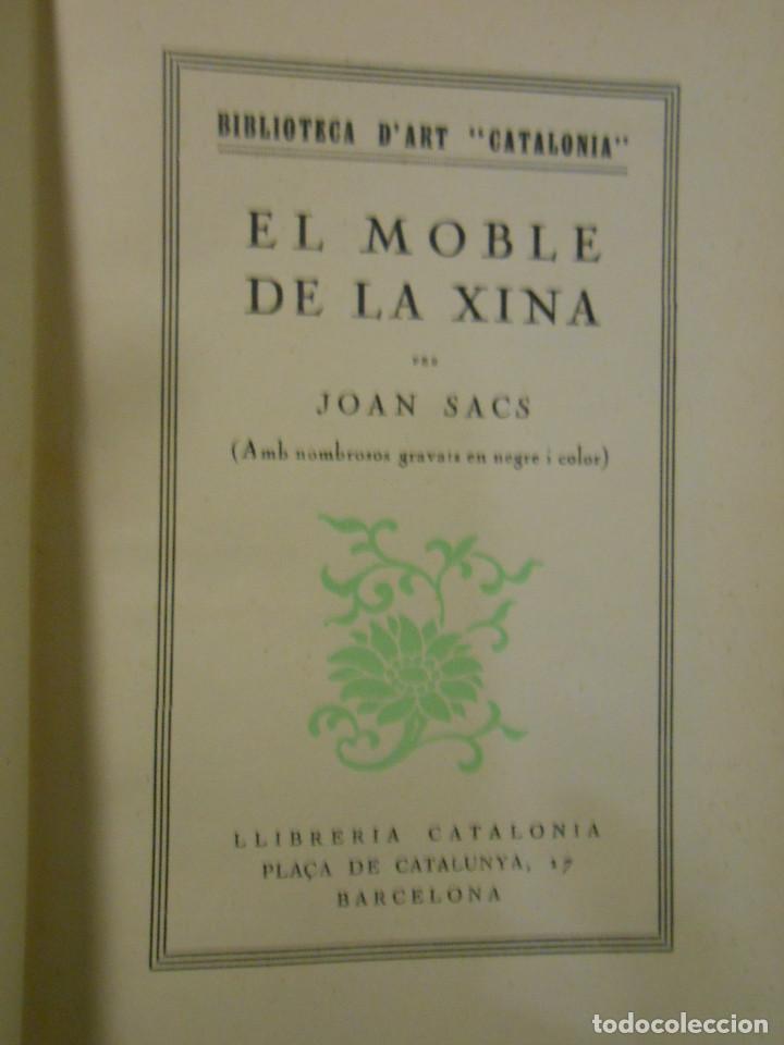 Libros: SACS, Joan.- - El Moble de la Xina. - Foto 1