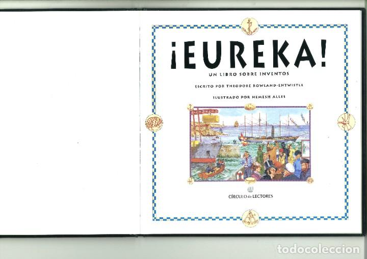 Libros: &iexcl;EUREKA! UN LIBRO SOBRE INVENTOS. Theodore Rowland-Entwistle - Foto 3
