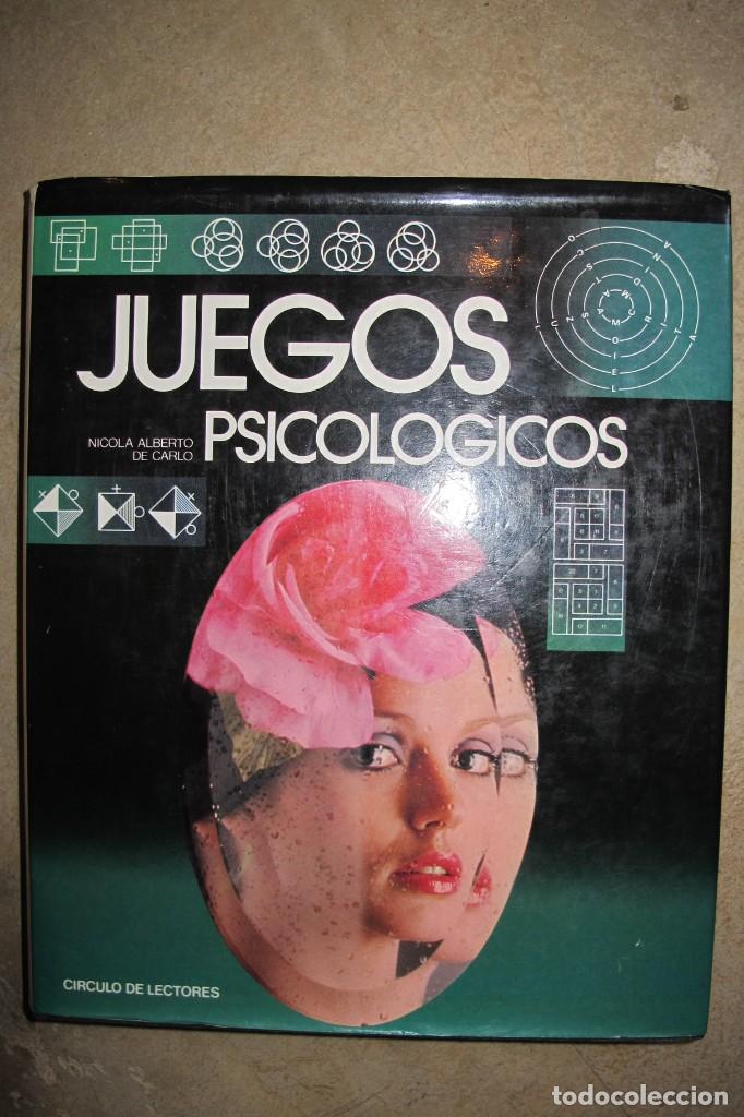 B&uuml;cher: JUEGOS PSICOLOGICOS. NICOLA ALBERTO DE CARLO. PENSAR. LOGICA