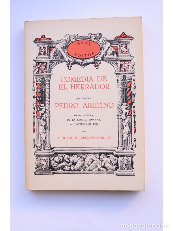 Libros: Comedia de El Herrador - ARETINO, Pietro - Foto 1