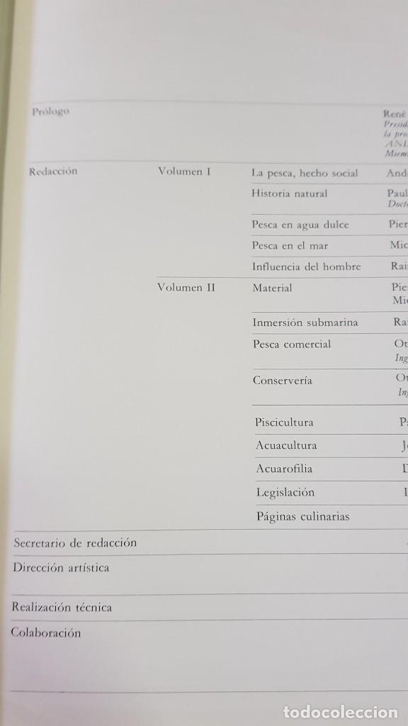 Libros: EL GRAN LIBRO DE LA PESCA - 2 TOMOS - PLAZA & JANES - ANO 1981 (ILUST) - Foto 4