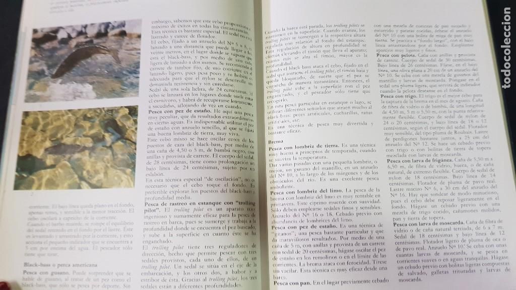 Libros: EL GRAN LIBRO DE LA PESCA - 2 TOMOS - PLAZA & JANES - ANO 1981 (ILUST) - Foto 14
