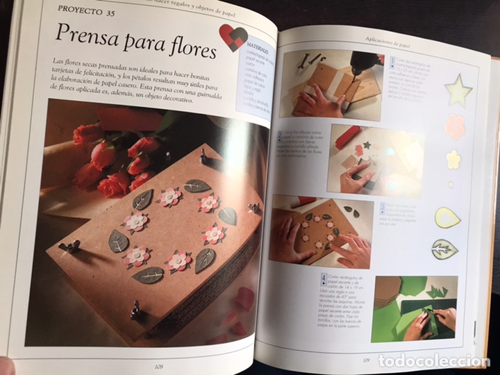 Libros: C&oacute;mo hacer regalos y objetos de papel. Gillian Souter - Foto 5