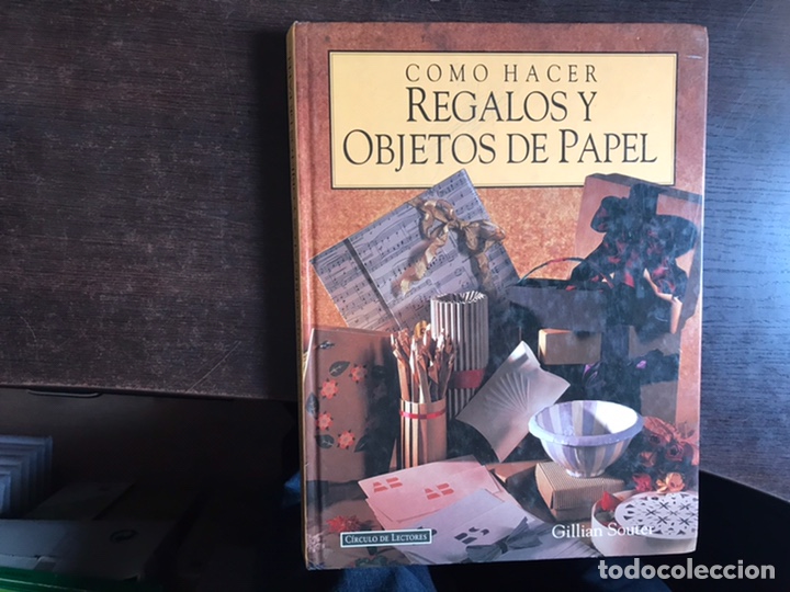 Libros: C&oacute;mo hacer regalos y objetos de papel. Gillian Souter - Foto 1