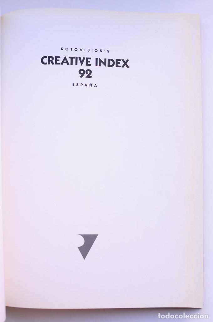 Libros: Rotovisions Creative Index 92. Espa&ntilde;a - AUTORES VARIOS - Foto 2