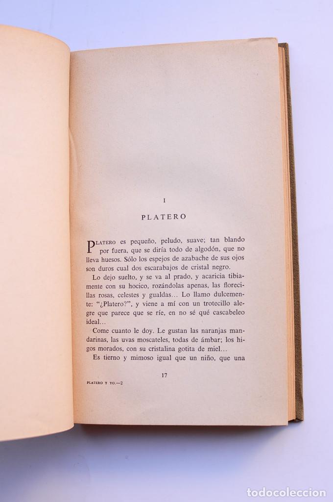 Libros: Platero y yo (1907-1916) - JIM&Eacute;NEZ, Juan Ram&oacute;n - Foto 3