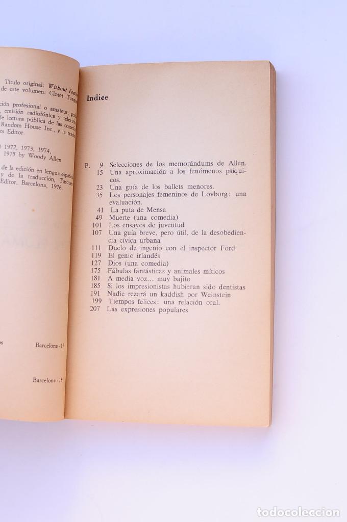 Libros: Sin plumas - ALLEN, Woody - Foto 3