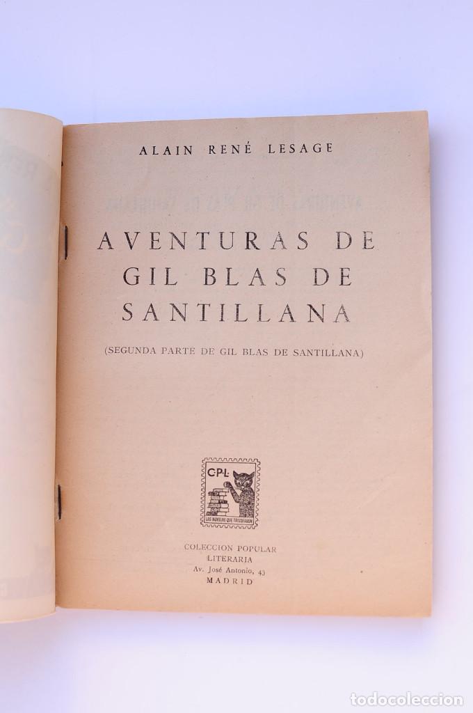 Libros: Gil Blas de Santillana - LESAGE, Alain-Ren&eacute; - Foto 3