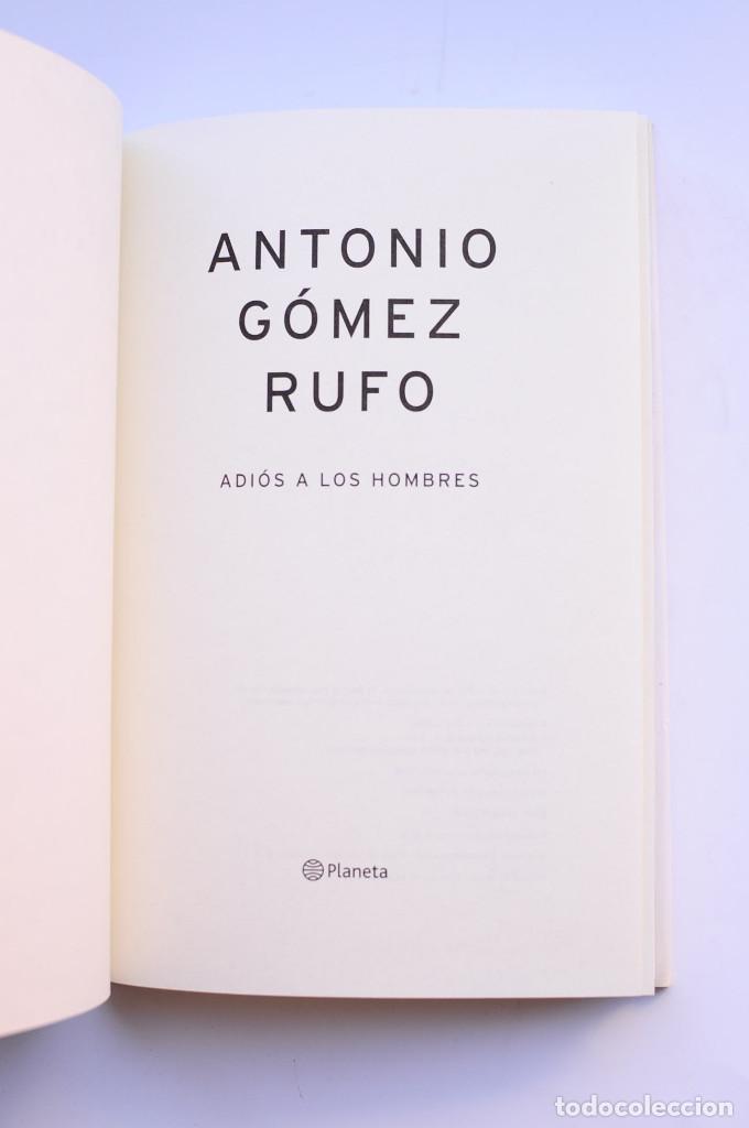 Libros: Adios a los hombres - G&Oacute;MEZ RUFO, Antonio - Foto 3