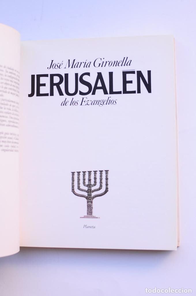 Libros: Jerusal&eacute;n de los Evangelios - GIRONELLA, Jos&eacute; Mar&iacute;a - Foto 2