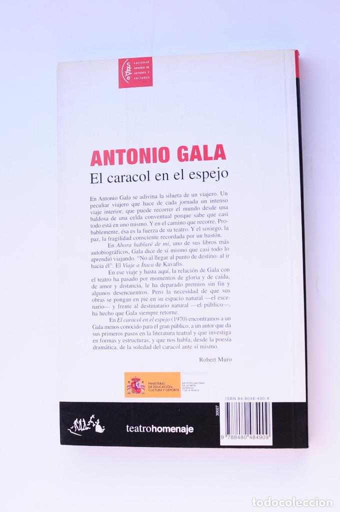 Libros: El caracol en el espejo - GALA, Antonio - Foto 6