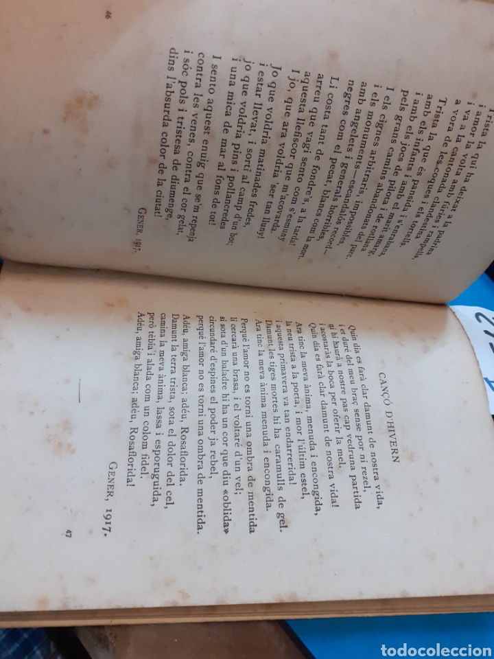 Libros: CAN&Ccedil;ONS D&acute;ABRIL I DE NOVEMBRE - SAGARRA, J. M&ordf;. - Foto 4