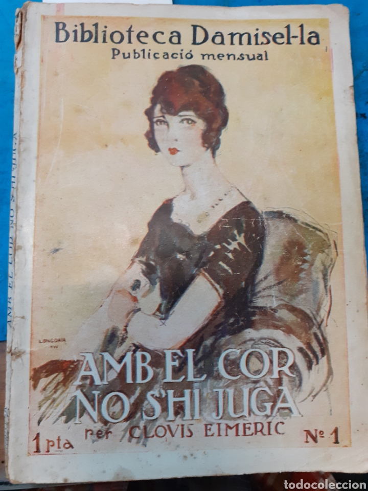 Libros: AMB EL COR NO S&acute;HI JUGA - EIMERIC, Clovis. - Foto 1