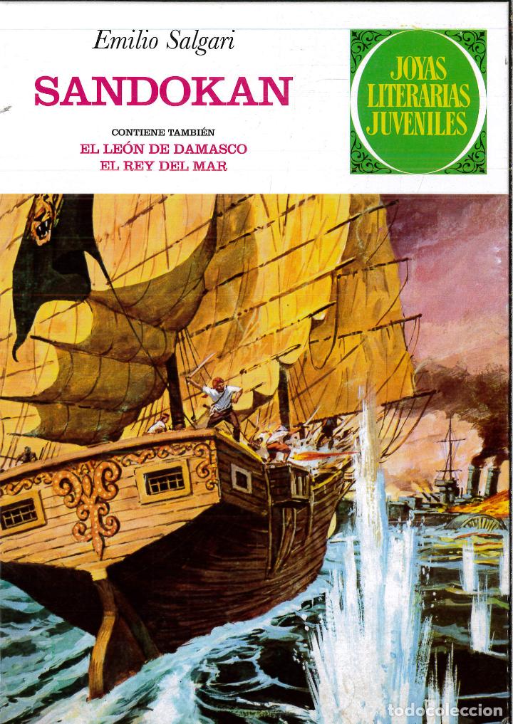 Libros: SANDOKAN. EL LE&Oacute;N DE DAMASCO. EL REY DEL MAR - EMILIO SALGARI - Foto 1
