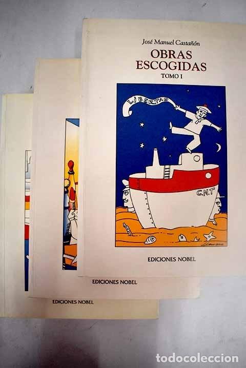 Libros: Obras escogidas.- Casta&ntilde;&oacute;n, Jos&eacute; Manuel - Foto 1