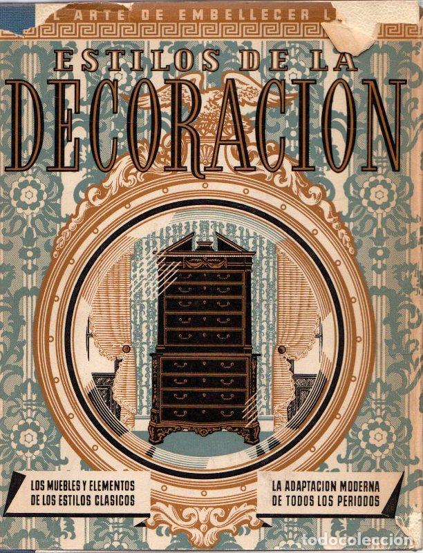Libros: Estilos de la decoraci&oacute;n - NO CONSTA AUTOR - Foto 1
