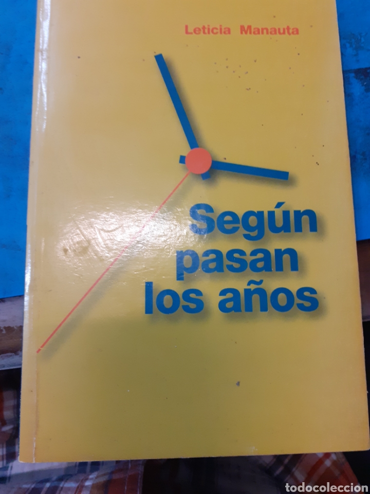 Libros: SEG&Uacute;N PASAN LOS A&Ntilde;OS - MANAUTA, Leticia - Foto 1