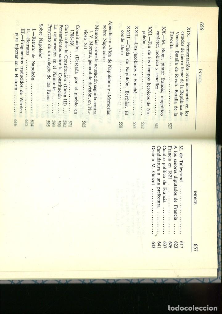 Libros: NAPOLE&Oacute;N. Stendhal - Foto 7